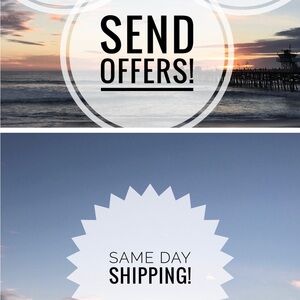 Send Offers & Same Day Shipping Store Banner Set